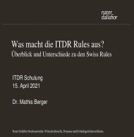 ITDR Training from 15 April 2021